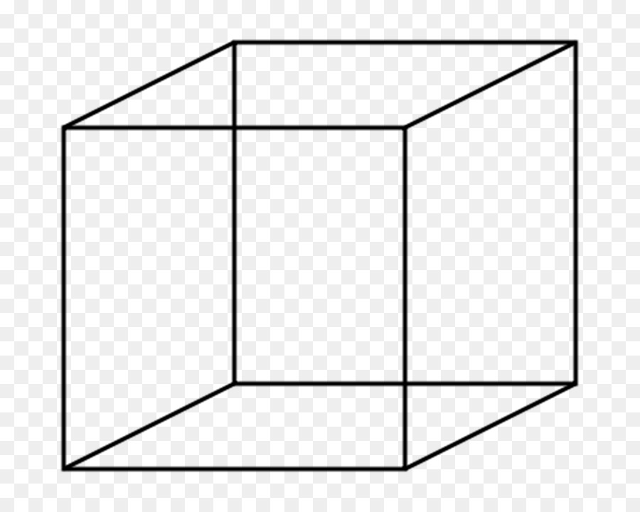 Necker cube Clip art - 3d rectangular carton box png 