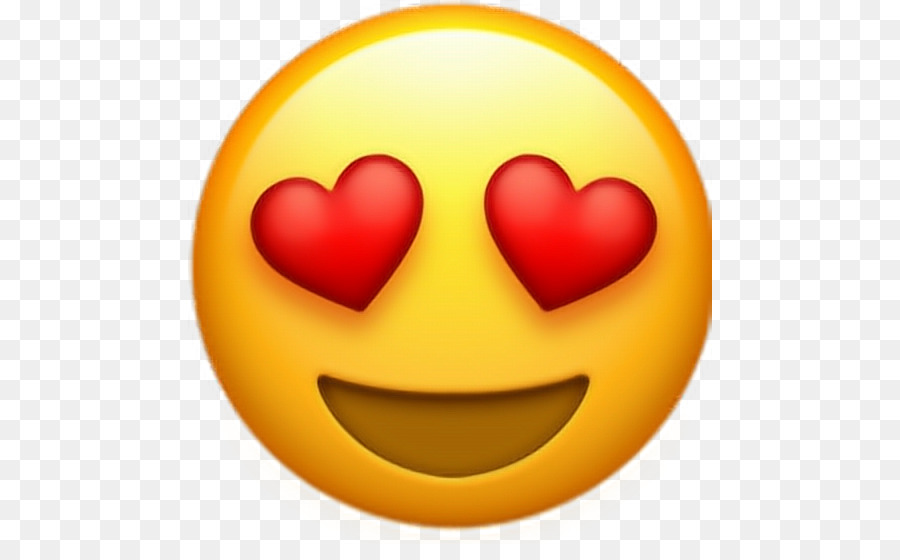 Emoticon Smiley Emoji Heart WhatsApp - upscale png ...