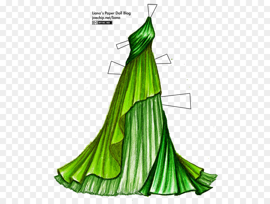 Evening Gown Design Drawing