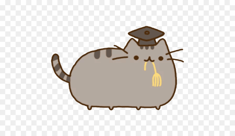 pusheen cat graduation