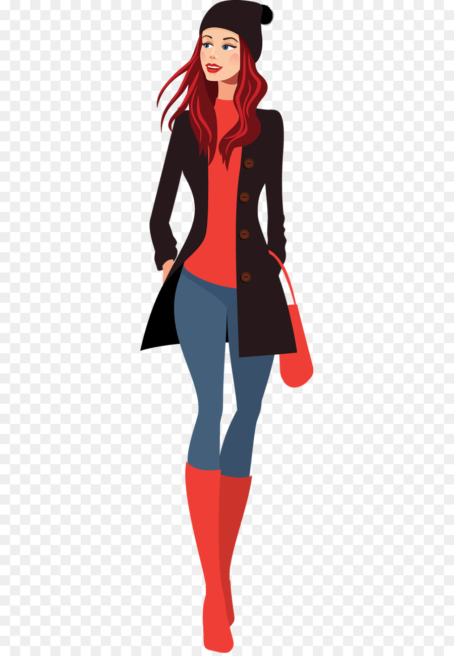 Cartoon Drawing Pretty Woman - woman png download - 350*1300 - Free