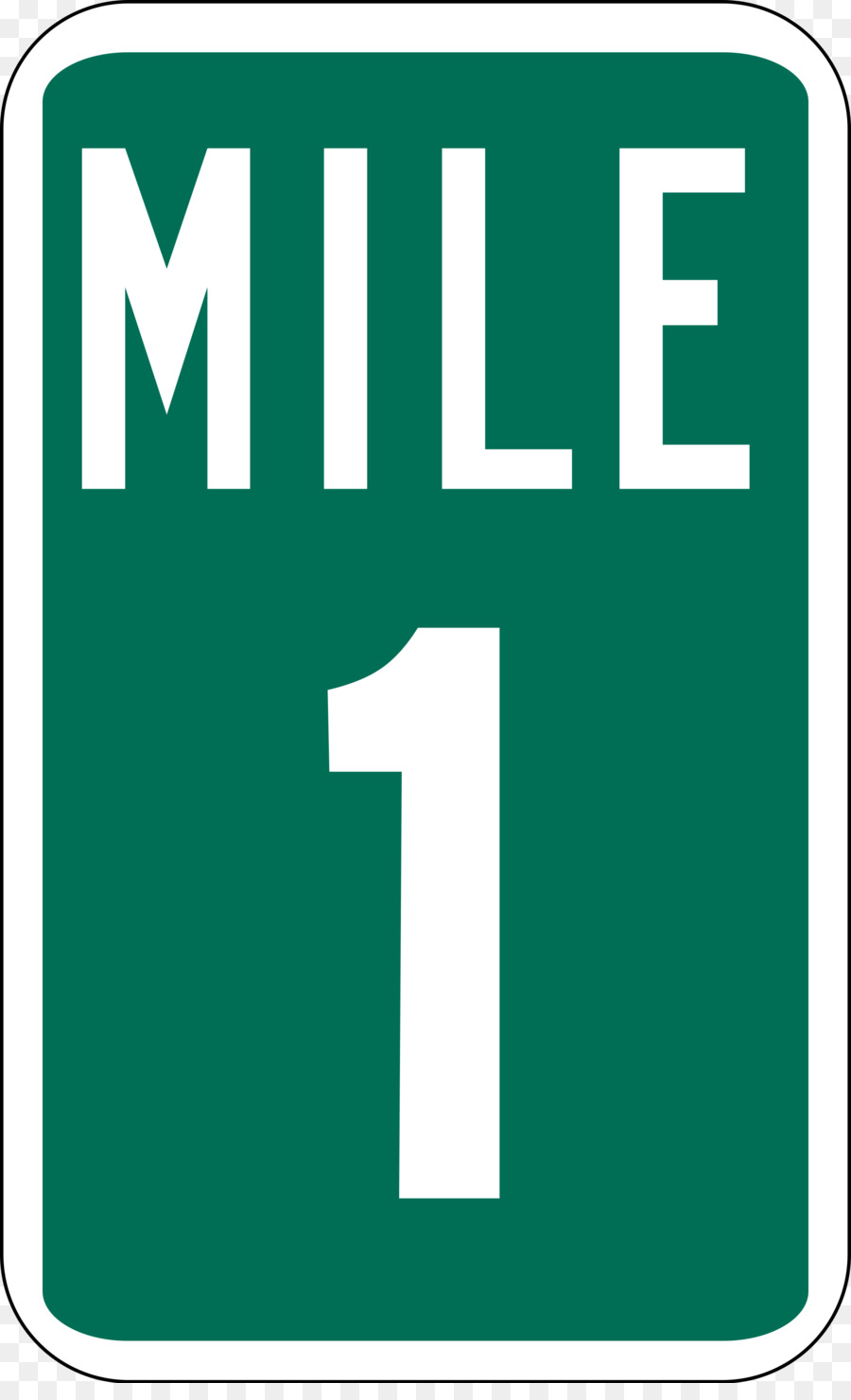 Milestone Traffic sign Mile Marker 0 Road - road