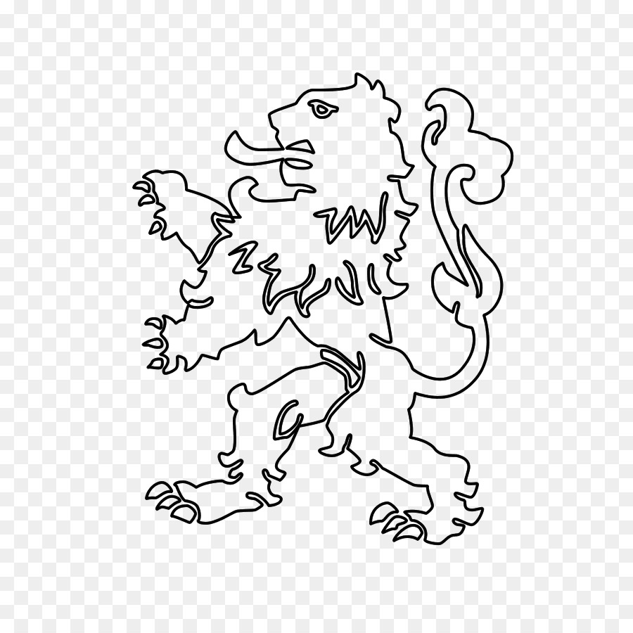 Netherlands Drawing Lion Nederlandse Leeuw Kleurplaat Lion Png