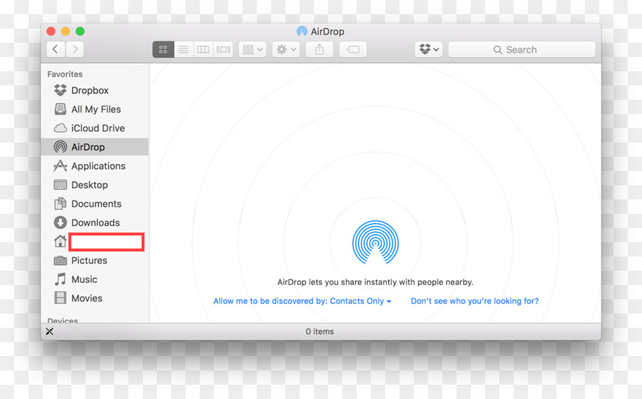 Where can i find how my mac is known for air airdrop