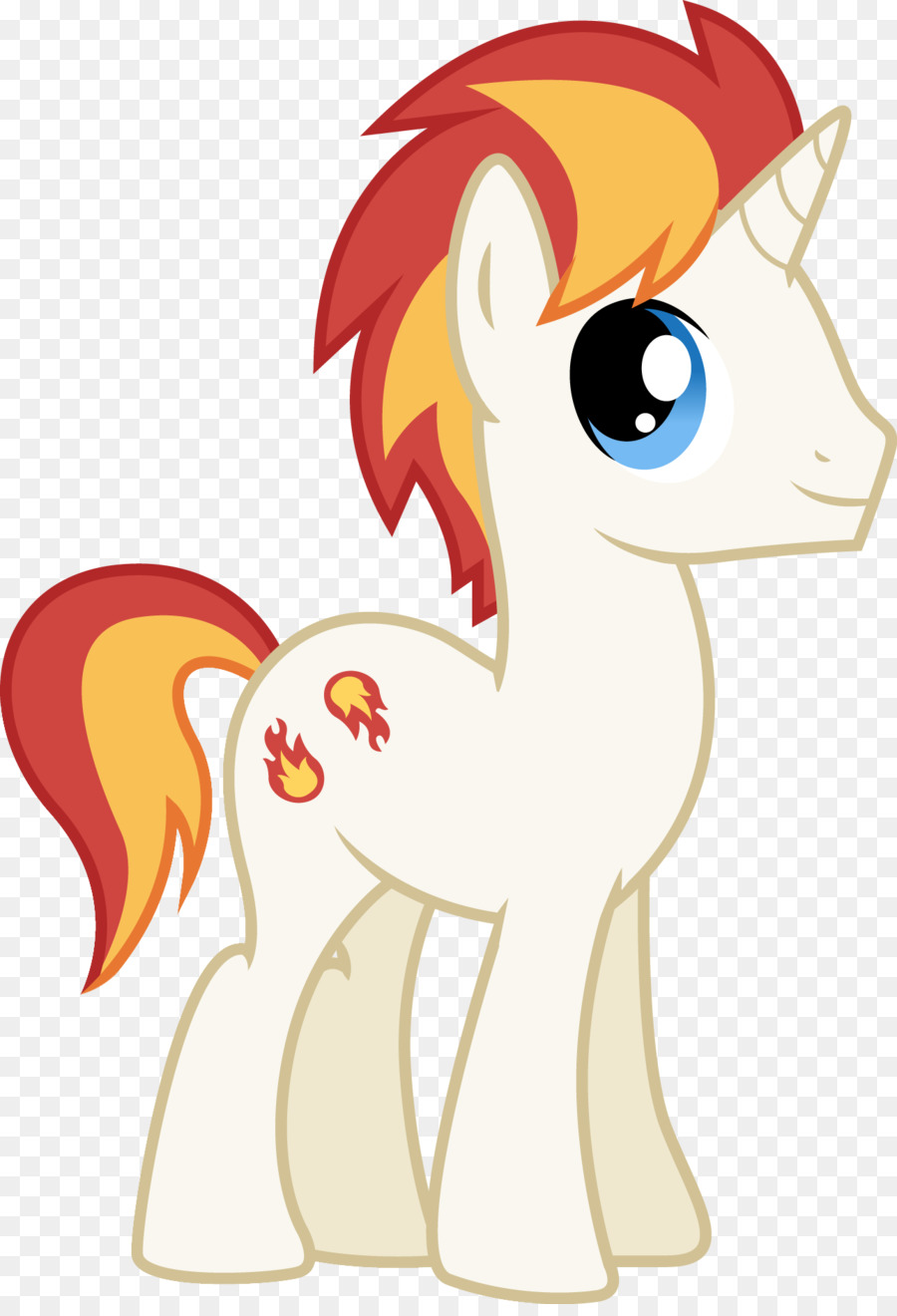 My Little Pony Stallion Unicorn Horse - pegasus hair 1290*1875