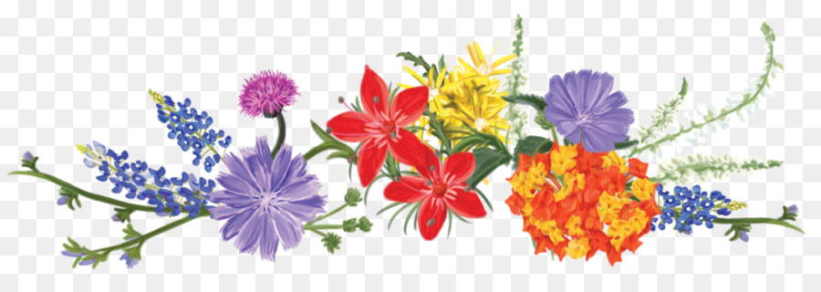 Download Wildflower Watercolour Flowers Flower bouquet Clip art ...