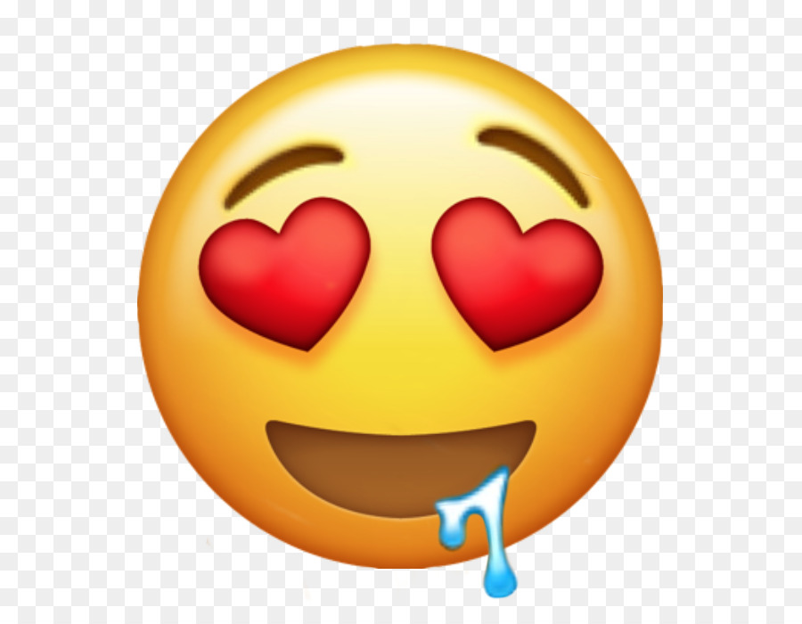 Emoji Emoticon Falling in love Smiley - Emoji 725*686 transprent Png