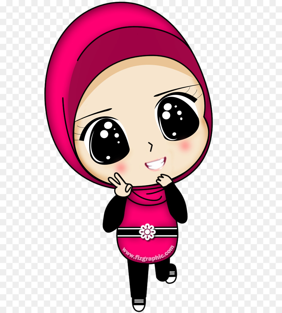 Muslim Kartun Islam Hijab Islam Png Unduh 7001000 Transparan