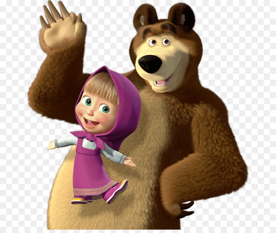 Masha and the Bear Clip art - bear png download - 736 749 
