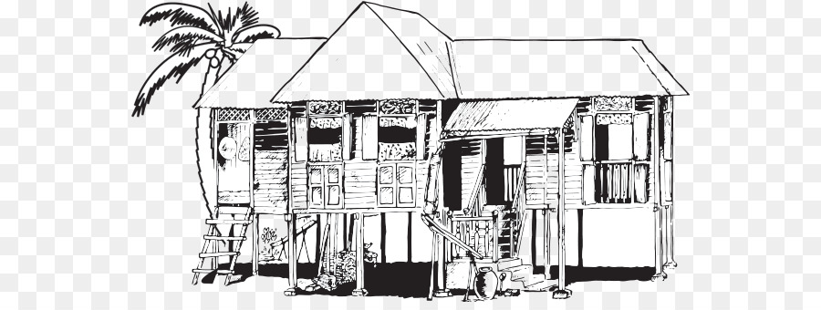 Drawing Kampung House