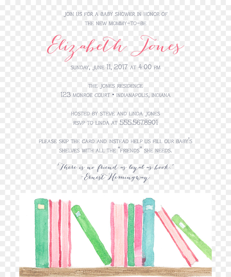 Baby Shower Book Paper Diaper Bathroom Baby Announcement Card Png