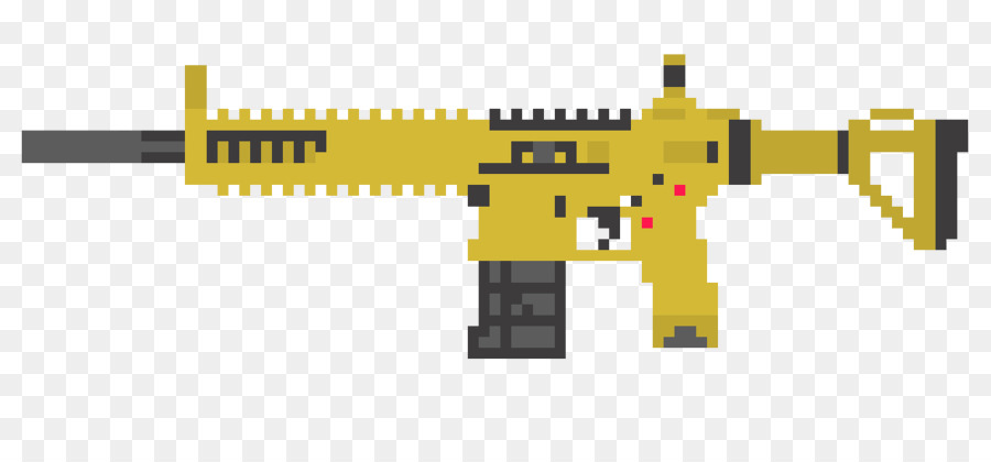 firearm pixel art m4 carbine pixel gun png download 910 420 free transparent firearm png download - pixel art fortnite guns