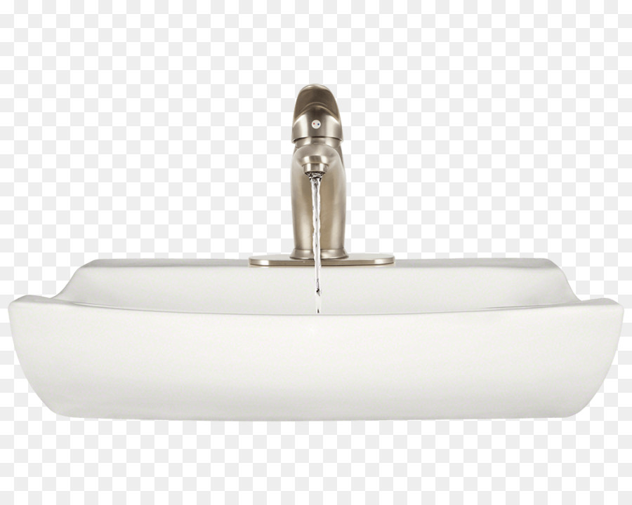 Tap Sink Drain Bathtub Brushed Metal Bisque Porcelain Png
