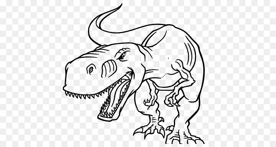 Gambar Mewarnai Dinosaurus T Rex | Warna Warni Gambar