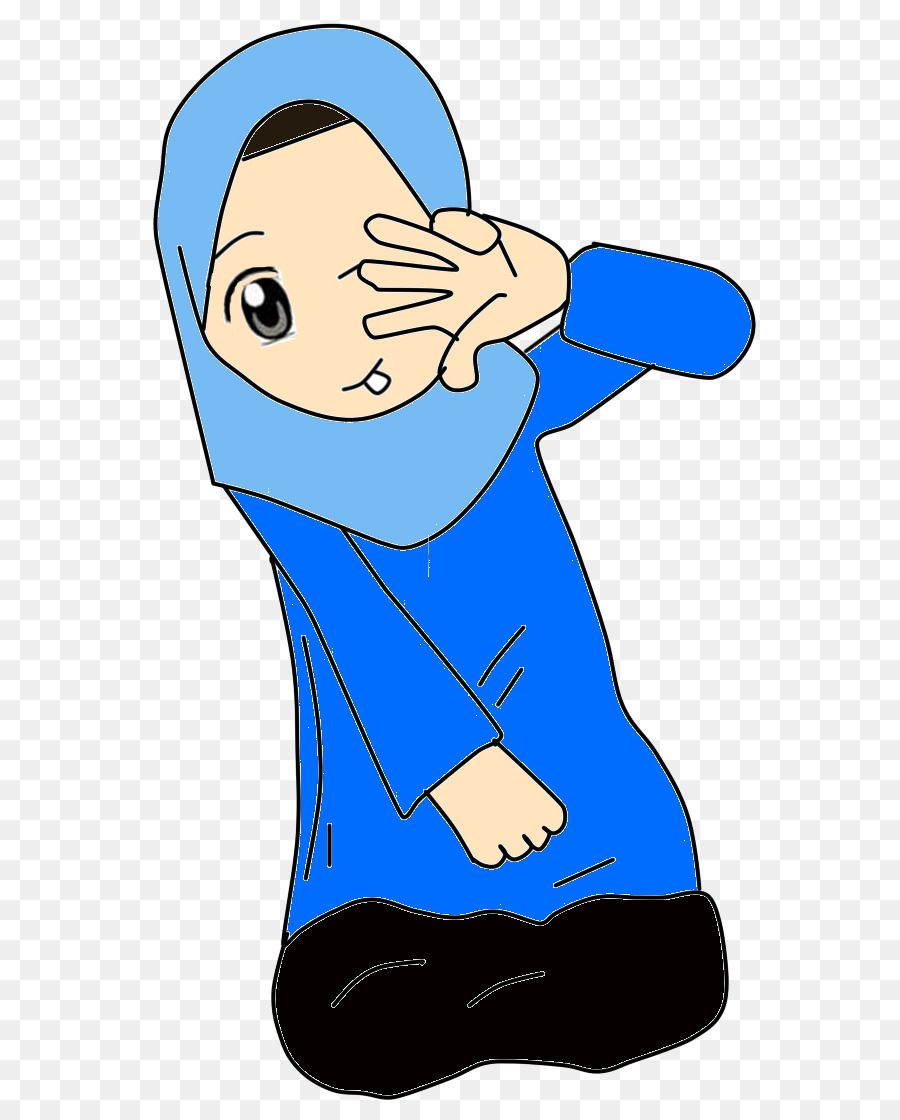 Bandung Cartoon Blue Animaatio Clip Art Islamic Cartoon Png