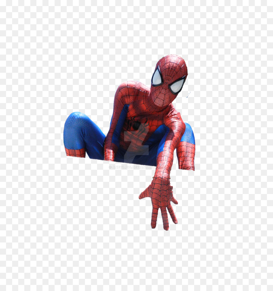 Spider Man Menggambar Karakter Figurine Menakjubkan Spider Man Png