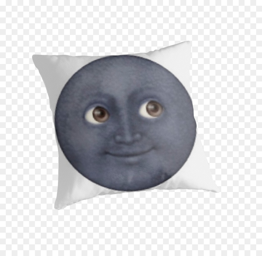 Moon Emoji Png Download 875 875 Free Transparent Pillow