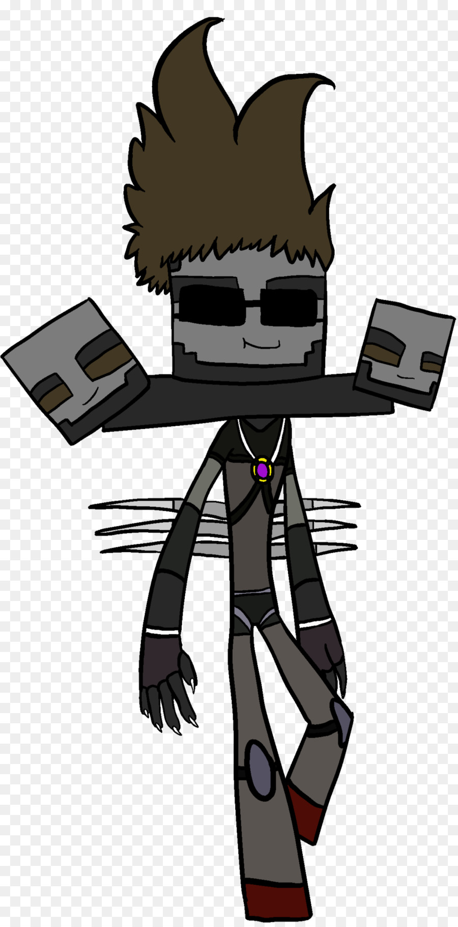 Minecraft Youtuber Fan Art Roblox Others Png Download 1024 2068 - minecraft youtuber fan art fictional character weapon png