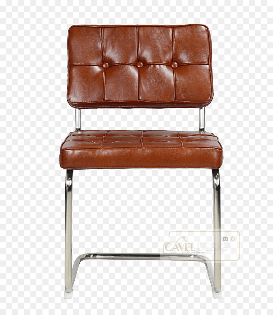 Eames Lounge Chair Barcelona Chair Bauhaus Cognac Chair Png