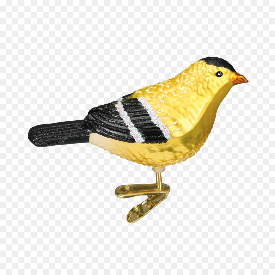 Kutilang Burung Ornamen Natal American Goldfinch Burung Unduh