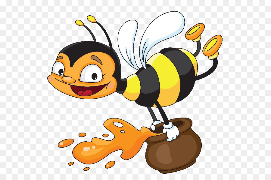 Kartun Lebah Png