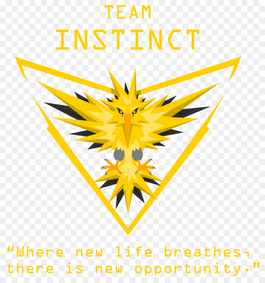 Pokémon Go Zapdos Instinct Video Game Team Logo Png Download