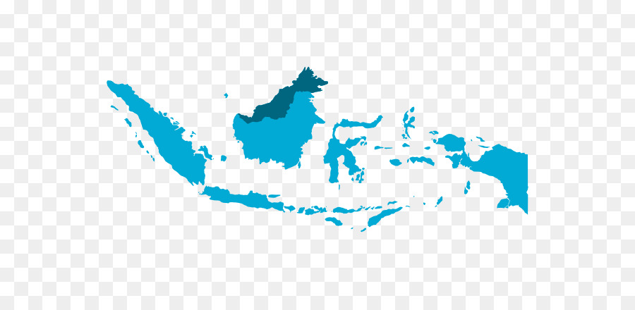 Flag of Indonesia Vector Map - peta indonesia png download - 600*424