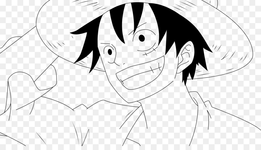 Sketsa Gambar Luffy - Gambar Anime Keren