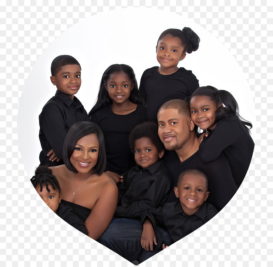 Keluarga Afrika Amerika Induk Pernikahan Hitam Indah Keluarga