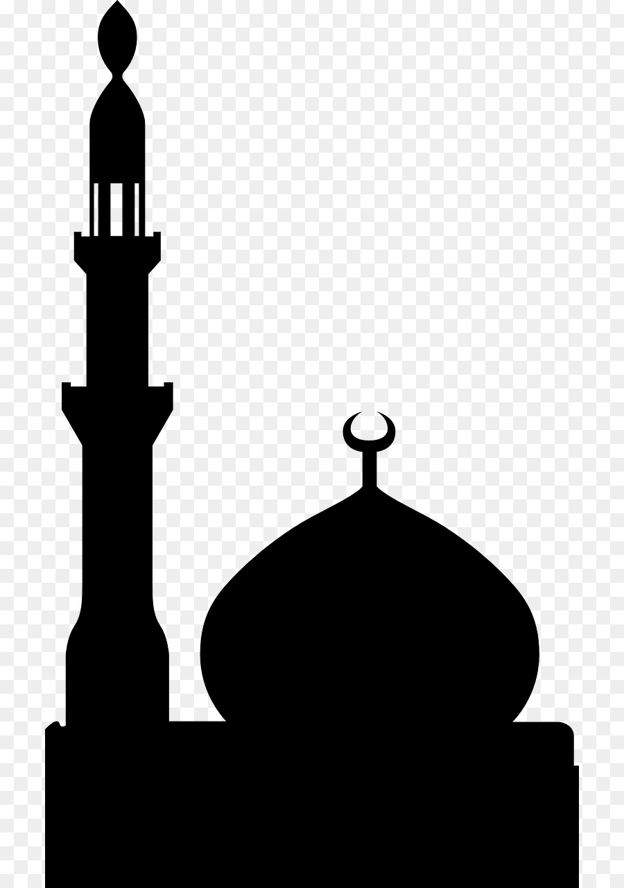 Masjid Sultan Ahmed Siluet Menara Islam Siluet Unduh Hitam Dan