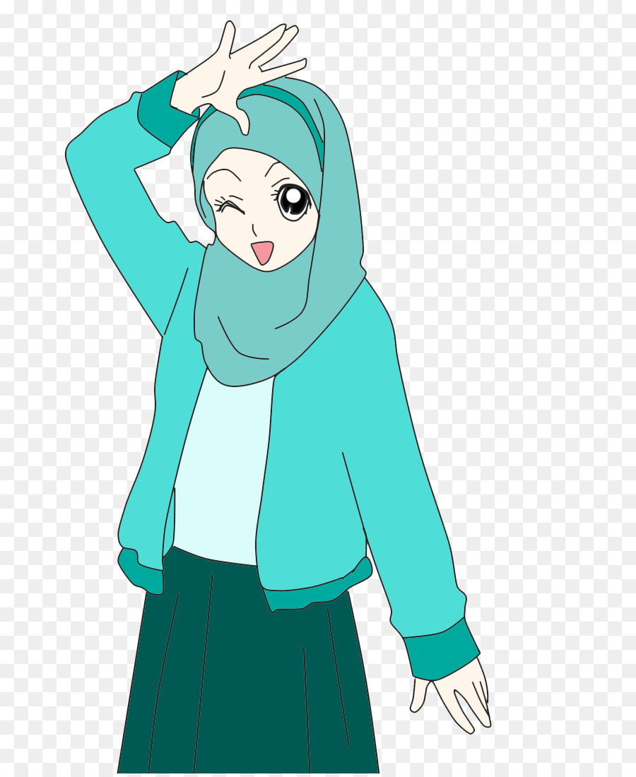 Photo Cartoon Muslimah