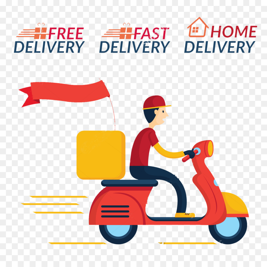 Pizza Delivery Scooter Clip Art Scooter Png Download 15001500