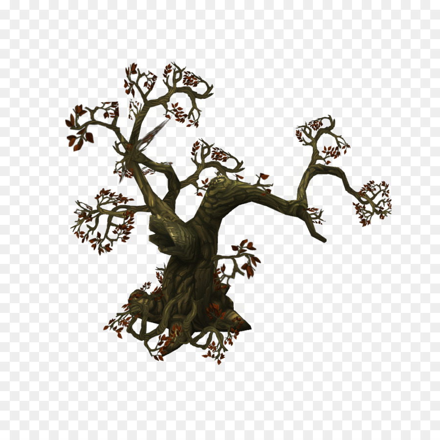 Gambar Ilustrasi Pohon Mati Iluszi