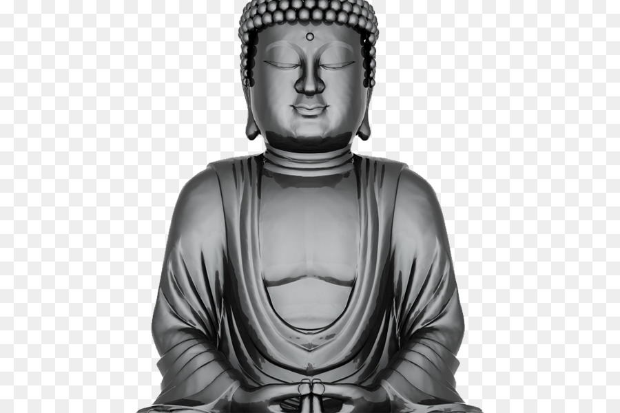 Gautama Buddha Black And White Png Download 507600 Free