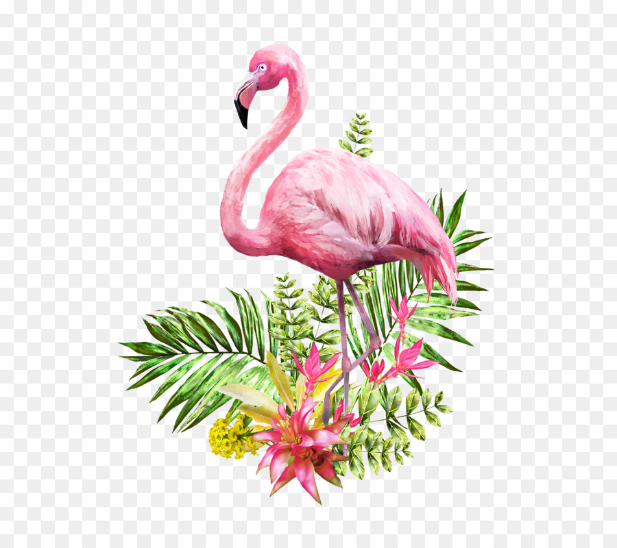 Flamingo Watercolor painting Poster flamingo 625*800