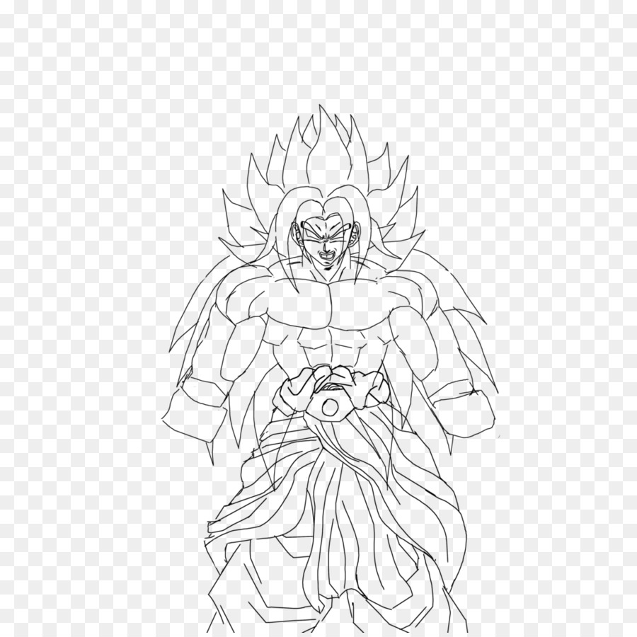 Goku Vegeta Manga Dragon Ball Sketsa Draf Studios Unduh Garis