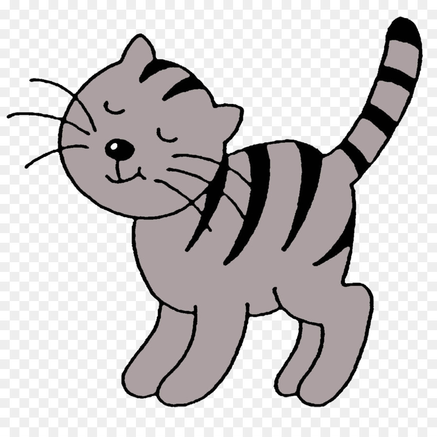Cat Kitten Kleurplaat Kleuter Child Cat Png Download 992992