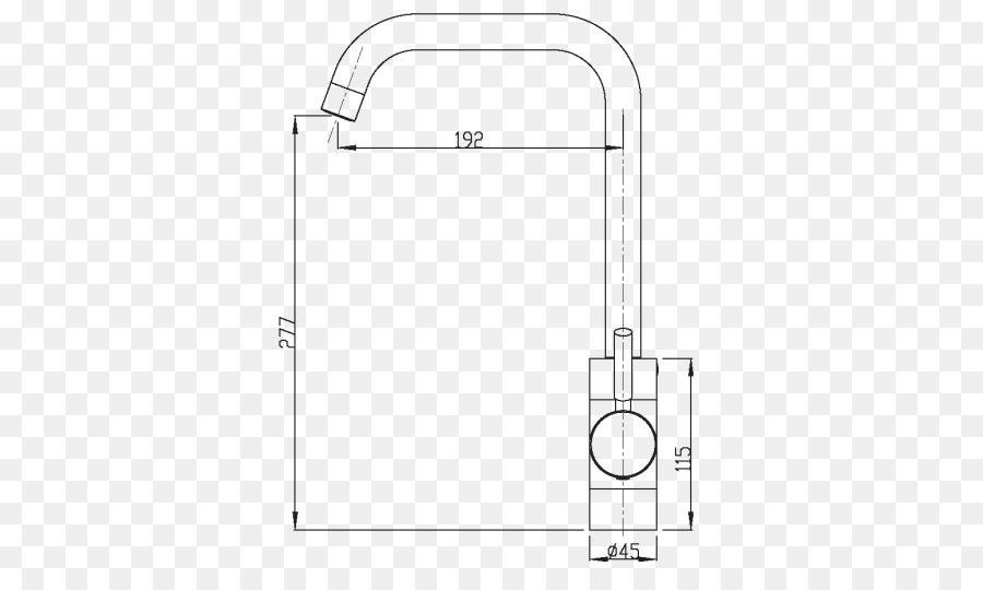 Door Handle Drawing Car Line Kitchen Sketch Png Download