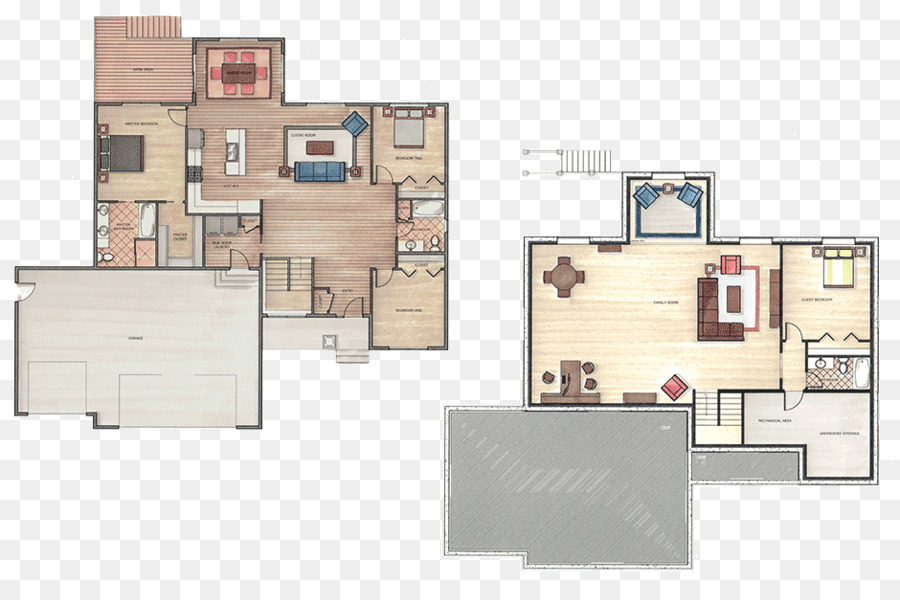 Floor Plan House Custom Home House Png Download 940 608 Free