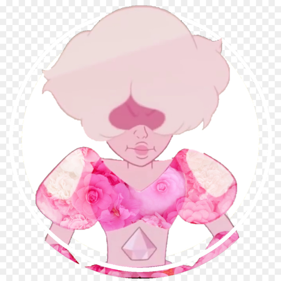 Steven Universe Pink diamond Jungle Moon Art - pink ...