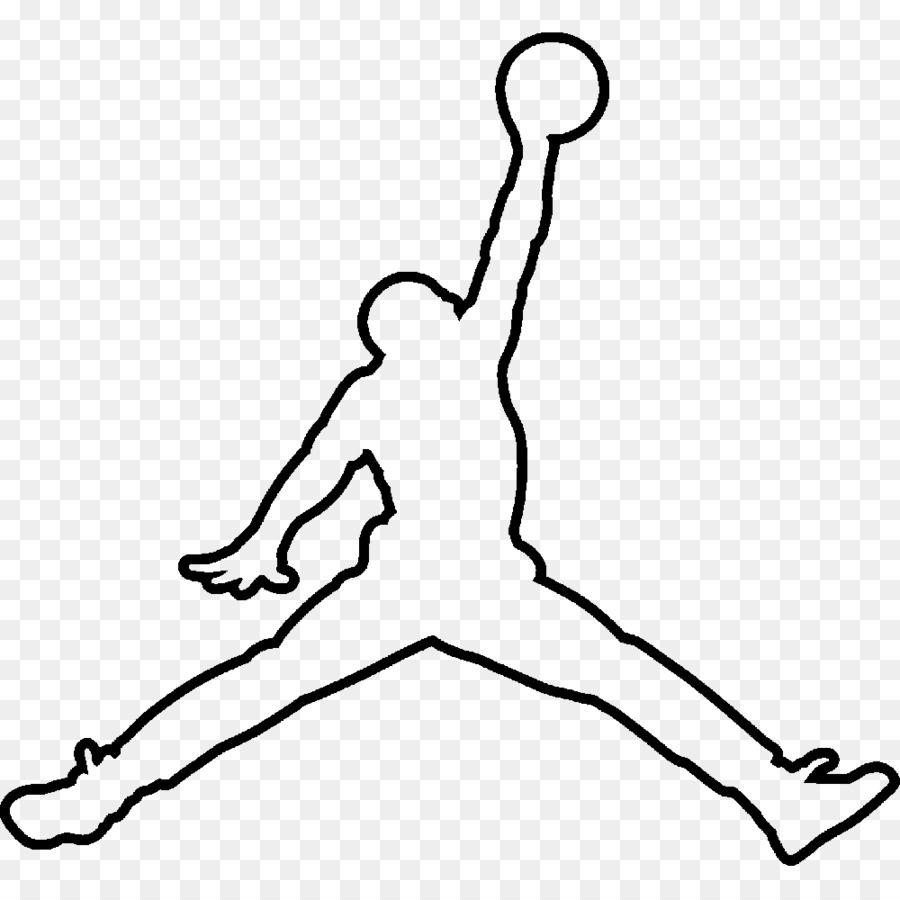 Jumpman Air Jordan  Logo  Drawing  nike png download 1000 