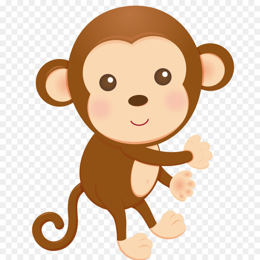 Monyet Anak Hewan Ilustrasi Gambar Clip Art Monyet Unduh Mamalia
