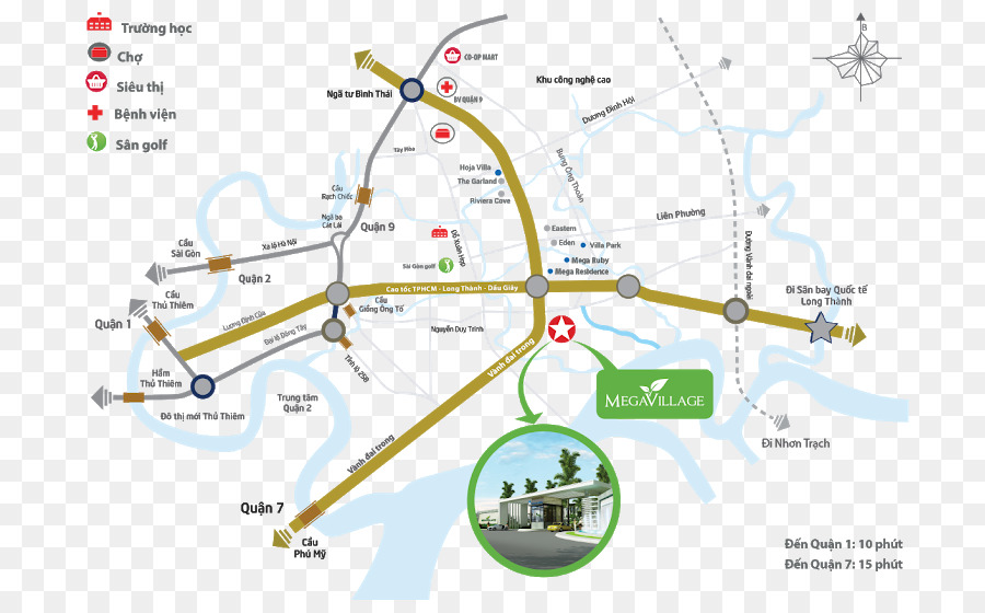 Dự án Mega Village Quận 9 Biệt Thự Lucasta Khang điền Dự án - 