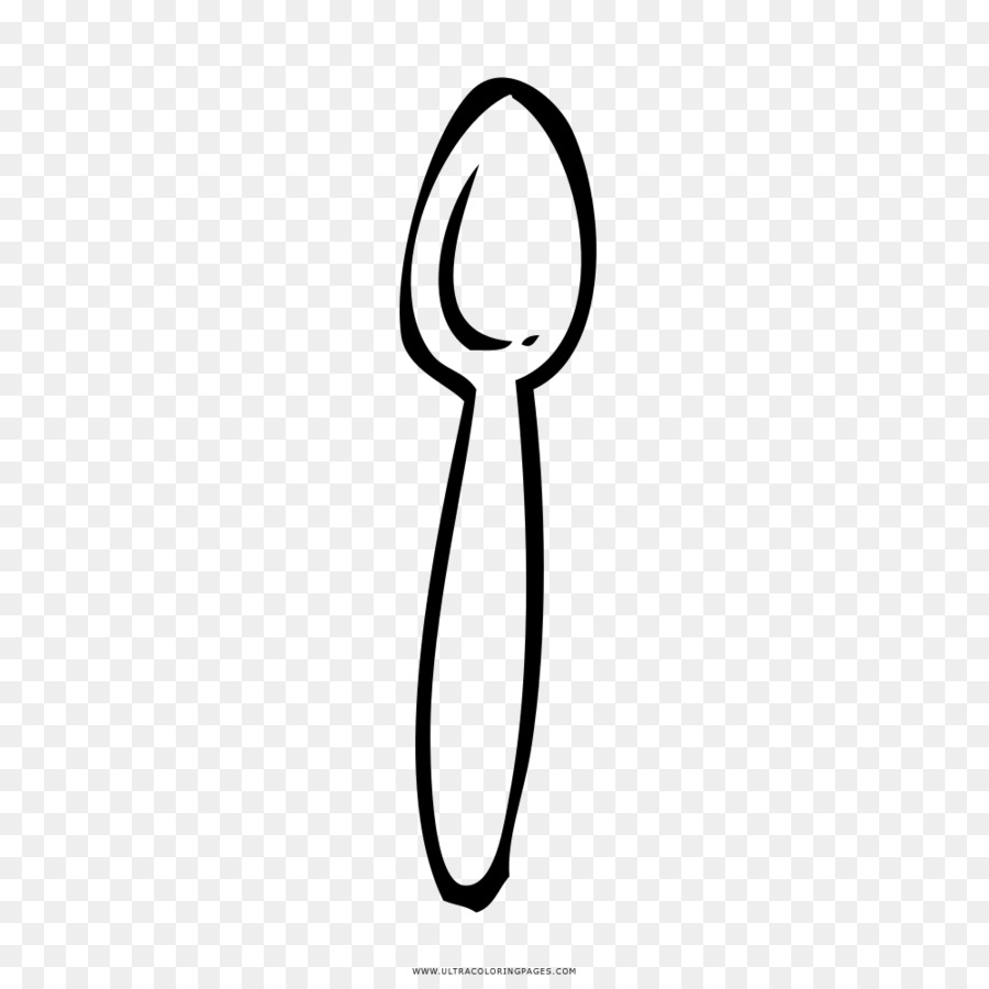 Menggambar buku Mewarnai  Spoon Clip art sendok  1000 1000 