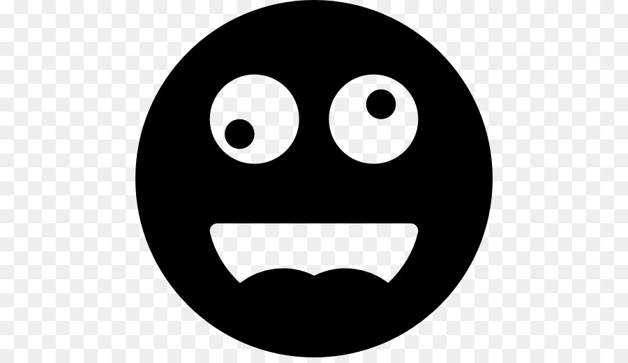 gambar emoticon senyum hitam putih