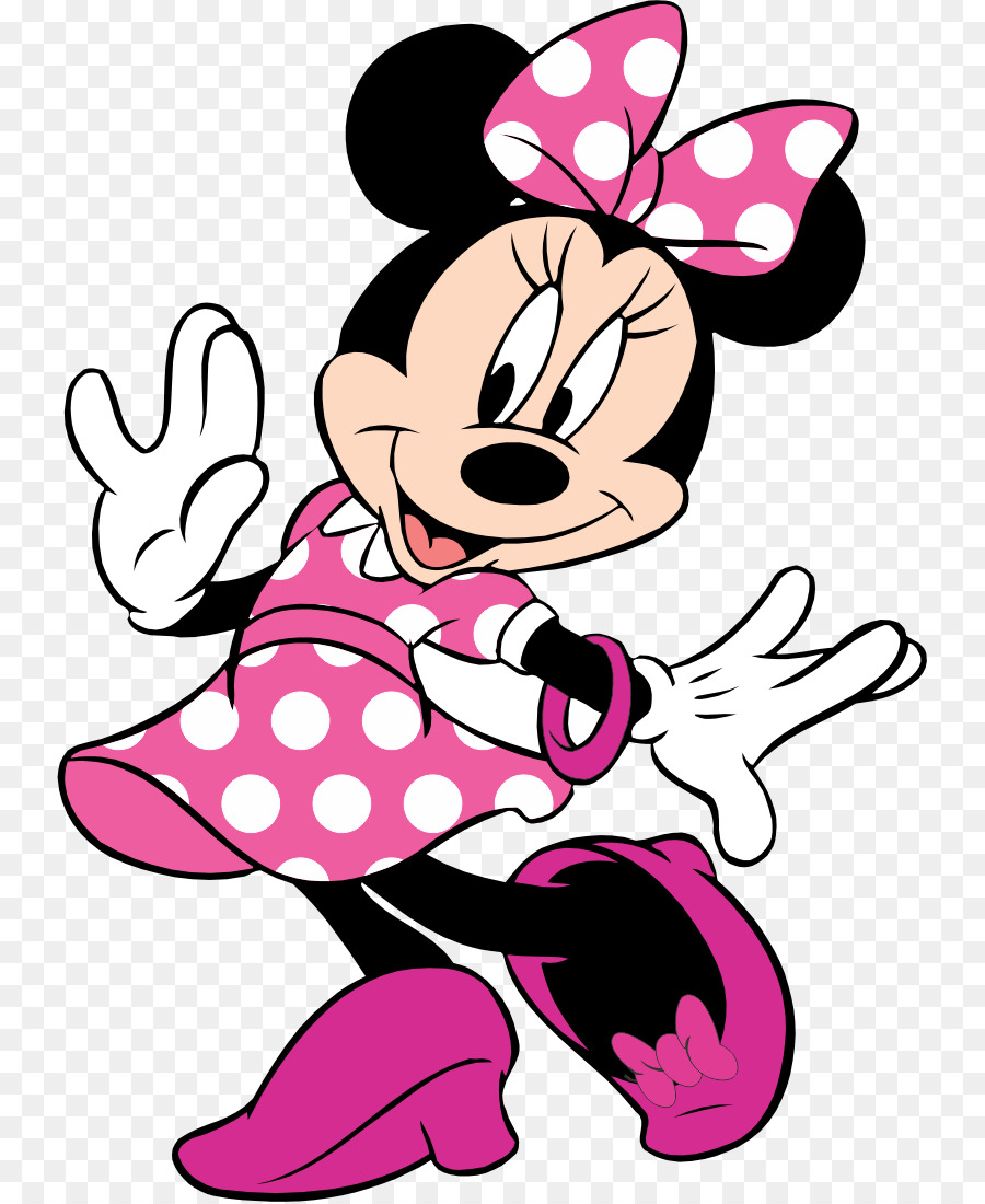 Minnie Mouse Mickey Mouse Kartun Gambar Mini Tikus Unduh Pink