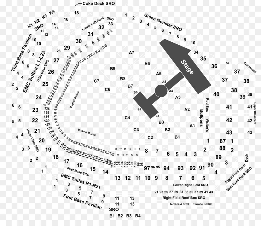 Fenway Concert Seating Chart Foo Fighters | Awesome Home