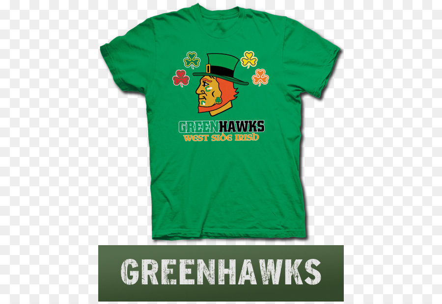 chicago blackhawks green t shirt