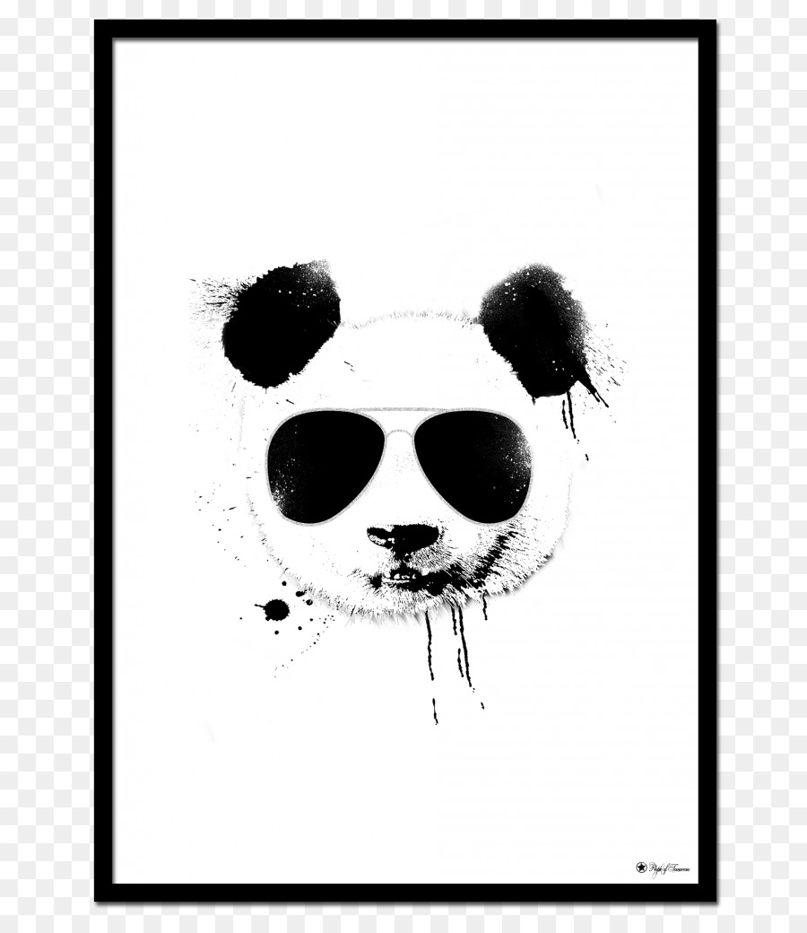 Poster Art Drawing Panda Print Png Download 7791024 Free