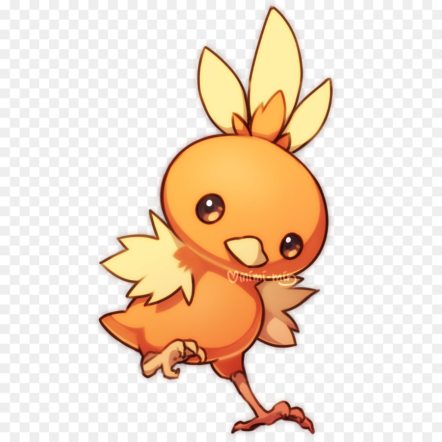 Torchic Pokmon Fan Art Ilustrasi Gambar Pokemon Charmander